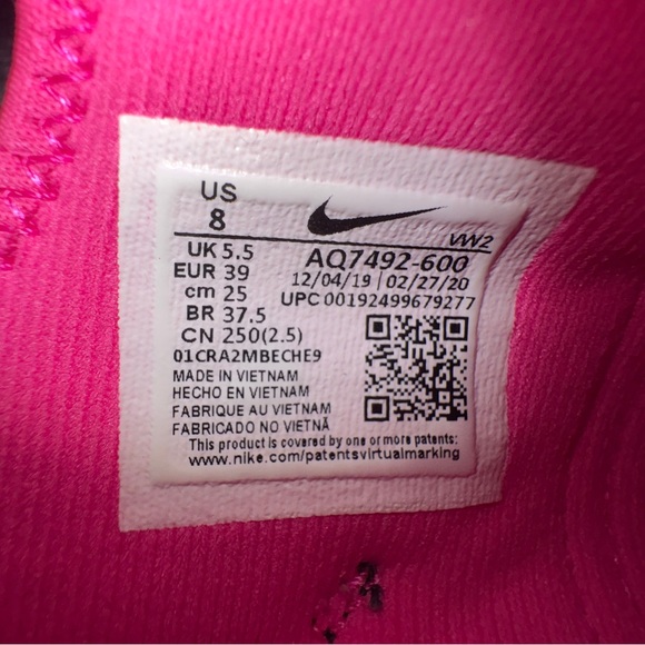 Nike Air Max Bella TR 2 'Laser Fuchsia' - Picture 8 of 8